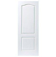 PUERTA TAMBOR CALIF 2 PANELES BLANCO 85X213 CM