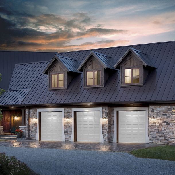 PUERTA GARAGE M72 2.44 X 2.44 BLANCA