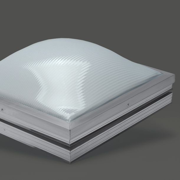 DOMO POLICARBONATO CON VENTILA .60 X .60 M