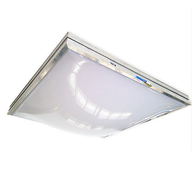 DOMO POLICARBONATO CON VENTILA 120X120 CM