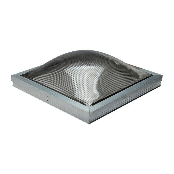 DOMO POLICARBONATO BRONCE 44 X 44 CM