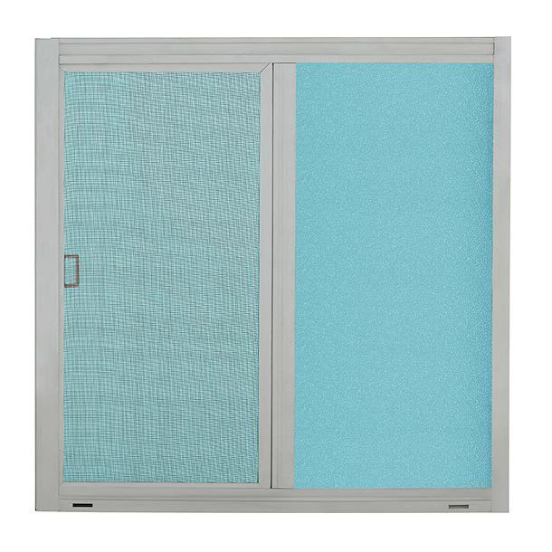 VENTANA ALUMIPRO 60 X 60 CM NATURAL TAPIZ