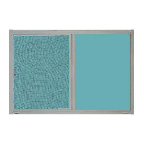 VENTANA ALUMIPRO 90 X 60 CM NATURAL