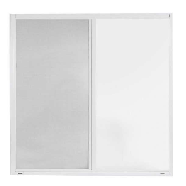 VENTANA ALUMIPRO 100X100 CM TAPiZ BLANCO
