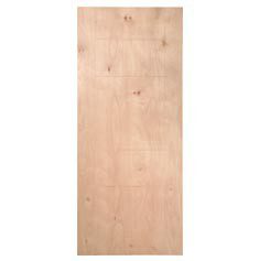 PUERTA TAMBOR OKUME RAYADA 70 X 213 CM