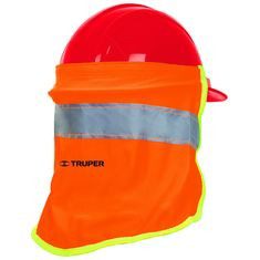 CUBRENUCA PARA CASCO NARANJA 30 CM TRUPER