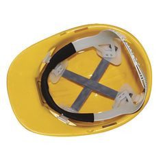 CASCO DE PROTECCIÓN AMARILLO CABEL