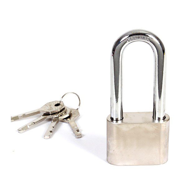 CANDADO DE ACERO 50 MM GANCHO LARGO AA