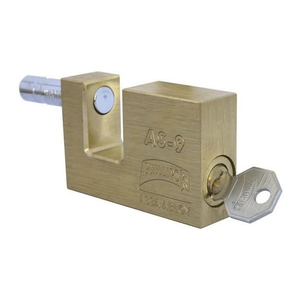 CANDADO LATON 75MM LLAVE PUNTOS  PHILLIPS