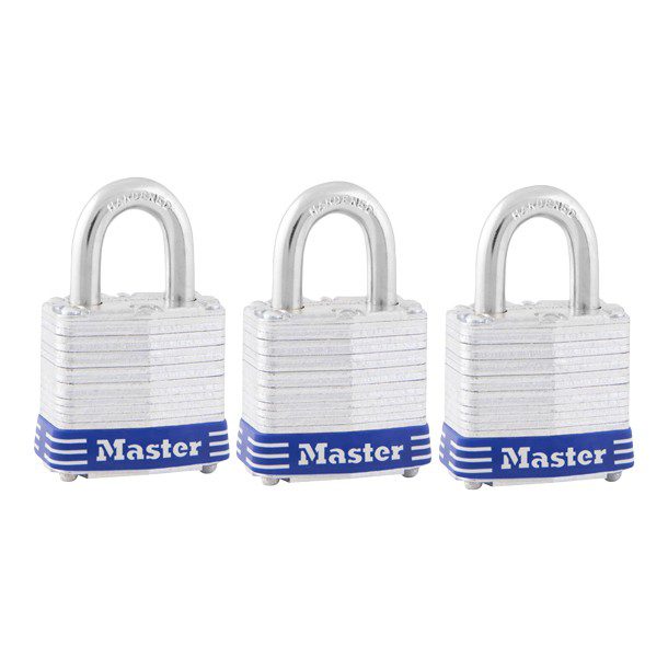 CANDADOS LAMINADOS 51 MM 3 PIEZAS