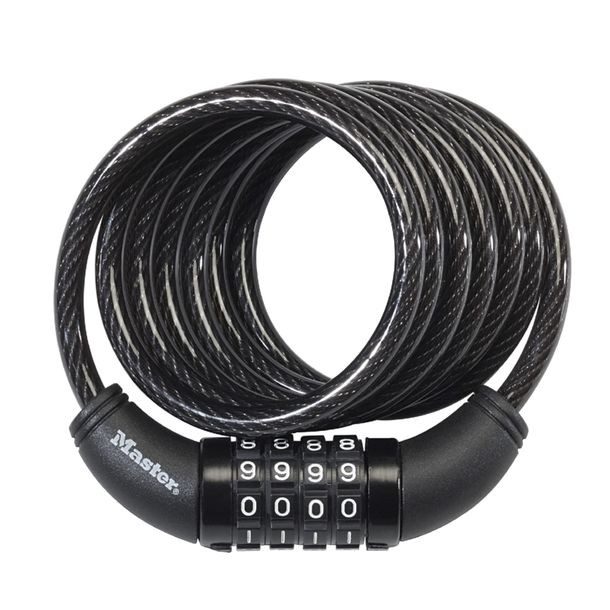CABLE CON COMBINACION 1.8MX8MM MASTER LOCK