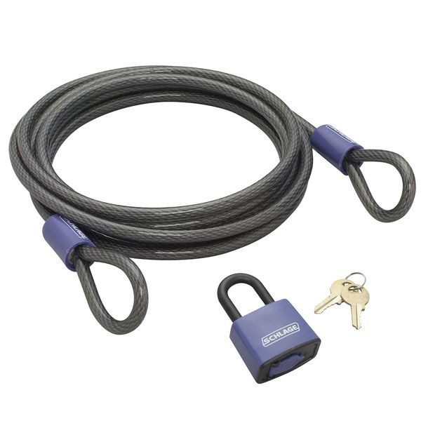 CABLE FLEXIBLE CON CANDADO 15"X3X8