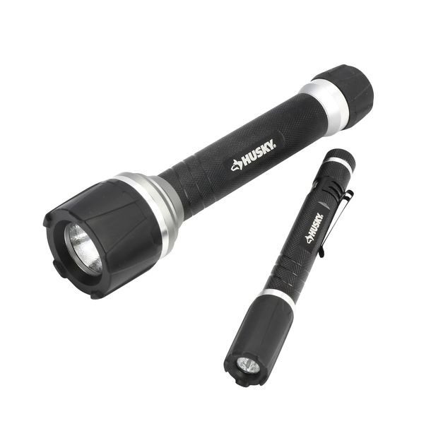 COMBO LINTERNAS HUSKY 60 Y 90 LUMENES
