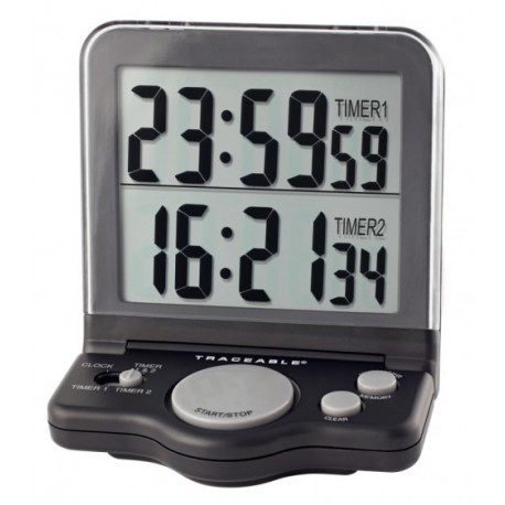 CONTADOR DE MINUTOS PROGRAMABLE DE 2 CANALES SIMULTANEOS - CONTROL COMPANY