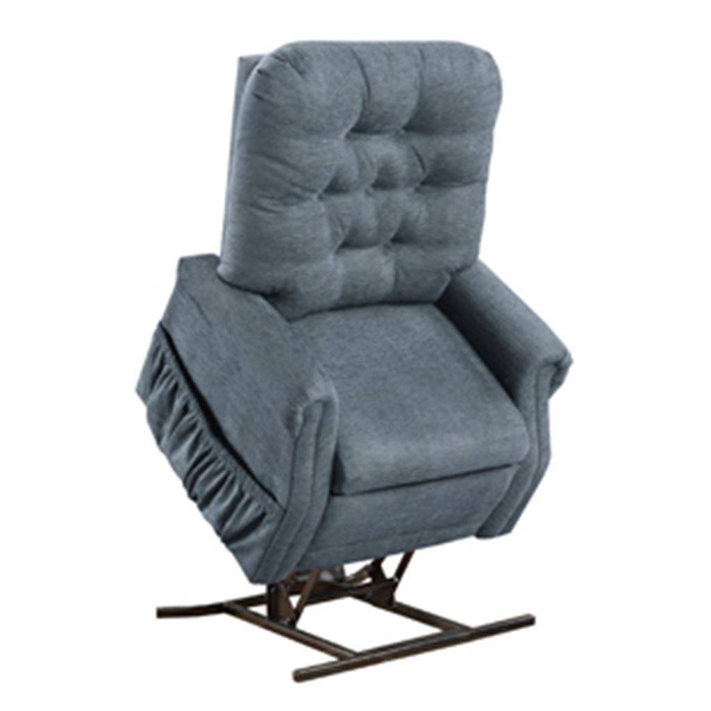 SILLON LIFTER RECLINABLE ELECTRICO 3 POSICIONES AZUL MEDLIFT