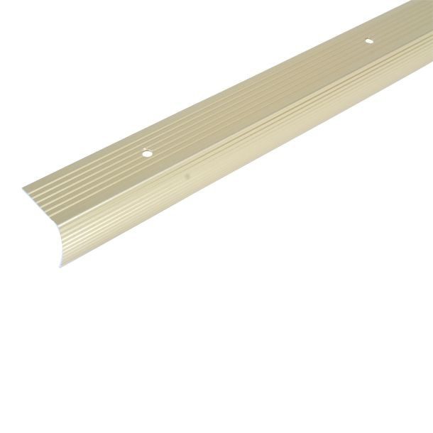 79103 SALIENTE PARA ESCALERA 1-1/8"X72" ORO EST