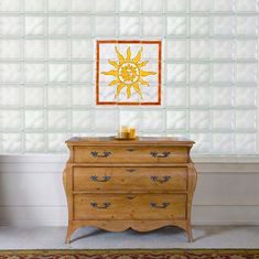 VIDRIO BLOCK VITRAL REY SOL 9 PIEZAS INDEX INTERCIOL