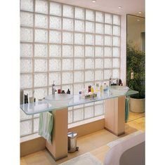 VIDRIO BLOCK WATER BUBBLE 19X19X8 INDEX INTERCIOL