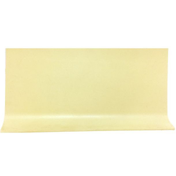 ZOCLO COEXTRUIDO ALMENDRA 6.35CM METRO LINEAL VINYLASA