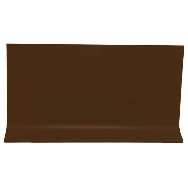 ZOCLO COEXTRUIDO CAFÉ 6.35CM METRO LINEAL VINYLASA