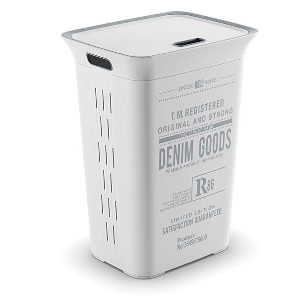 CESTO LAVANDERIA CHIC DENIM 60 L