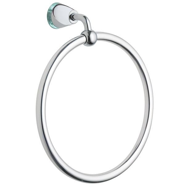 TOALLERO DE ARGOLLA CROMO ACRÍLICO