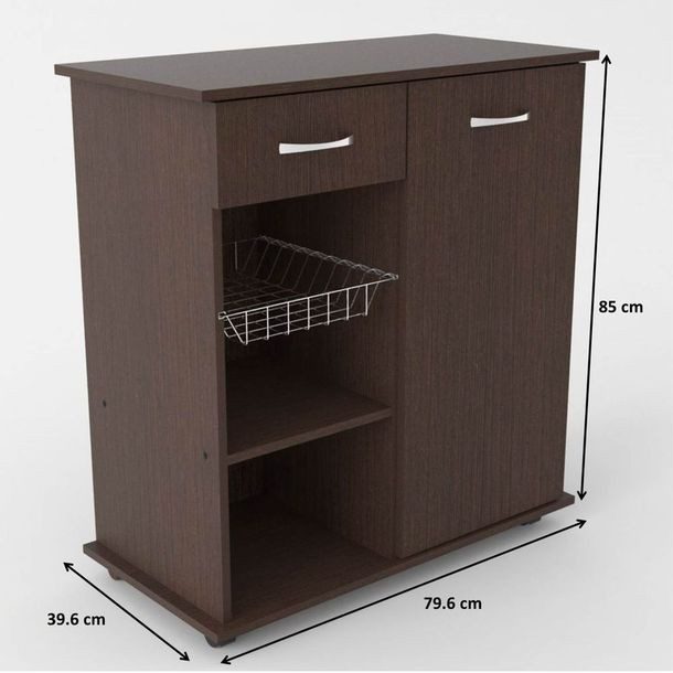 MUEBLE MULTIFUNCIONAL 87.5 X 79.6 X 39.6CM