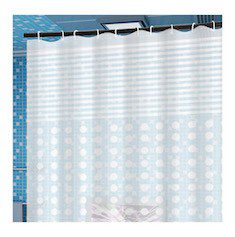 CORTINA PARA BAÑO EVA FROSTED LIGTH