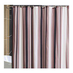 CORTINA PARA BAÑO POLIÉSTER CAPUCINO REAL