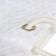 CORTINA DE BAÑO HOTELERA BLANCO POLYESTER