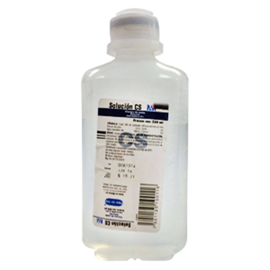 SOLUCION CLORURO DE SODIO 250 ML