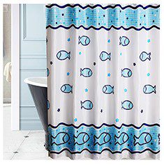 CORTINA PARA BAÑO POLIÉSTER SHOAL DANCE