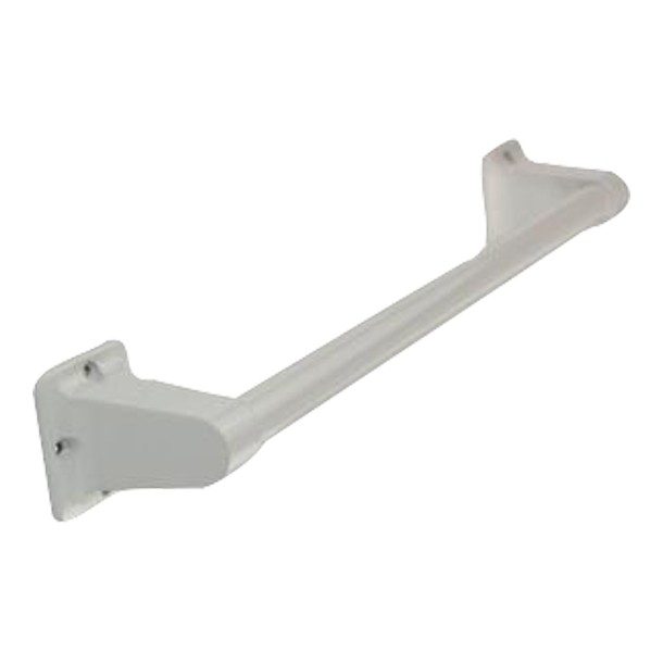 BARRA CUADRADA DE AGARRE PARA BAÑO BLANCA DE 16'' GLACIER BAY