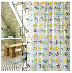 CORTINA PARA BAÑO HUELLAS