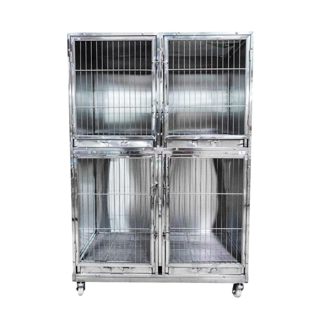 Jaula de acero inoxidable. Modelo HLAB-JAC