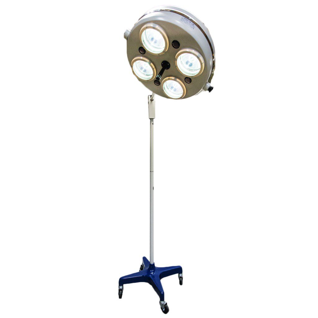 Lámpara de luz fría de cirugía sin sombra. Modelo HLAB-734