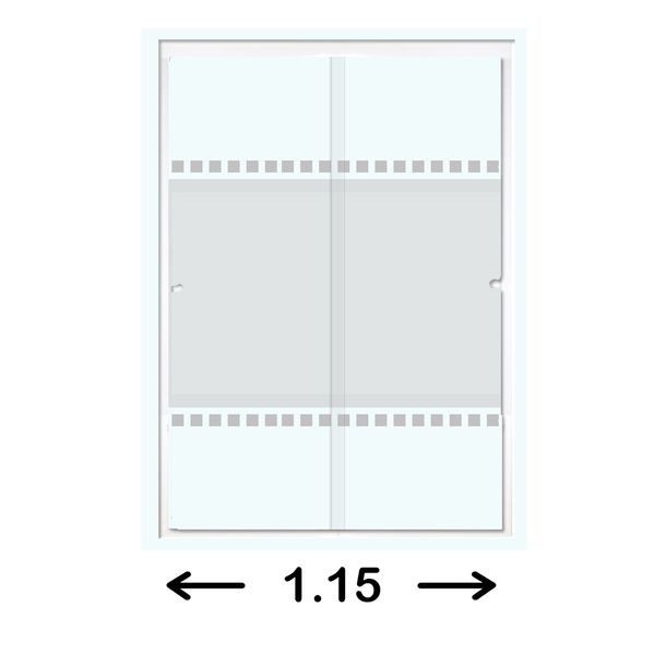 CANCEL CORR CT MED 1.15X1.87MT BLANCO