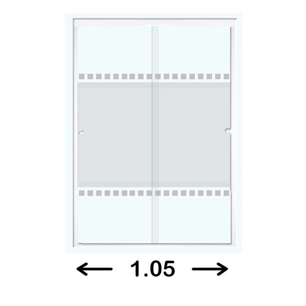 CANCEL CORR CT MED 1.05X1.87MT BLANCO