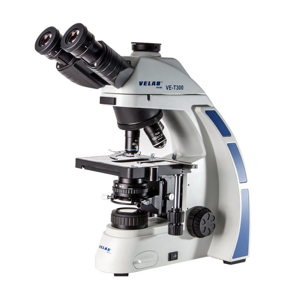 Microscopio triocular biológico. Modelo VE-T300