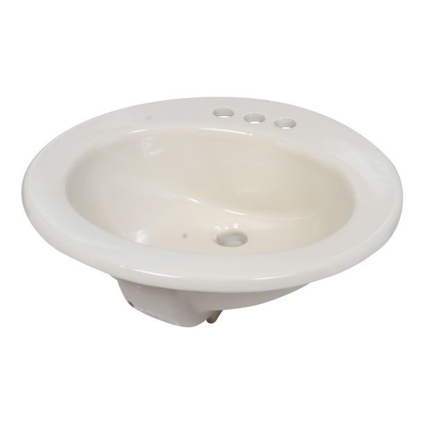 LAVABO VENUS 4" COLOR HUESO