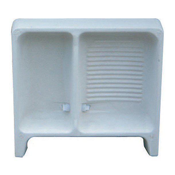 LAVADERO DE CONCRETO CON PILETA 65X50 CM