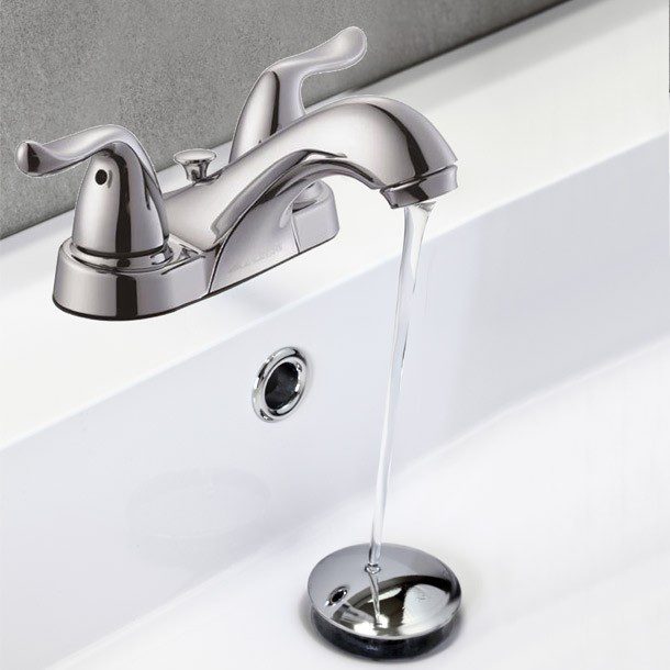 MEZCLADORA PARA LAVABO 4"