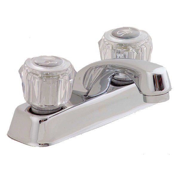 LLAVE MEZCLADORA PARA LAVABO 4" CROMO