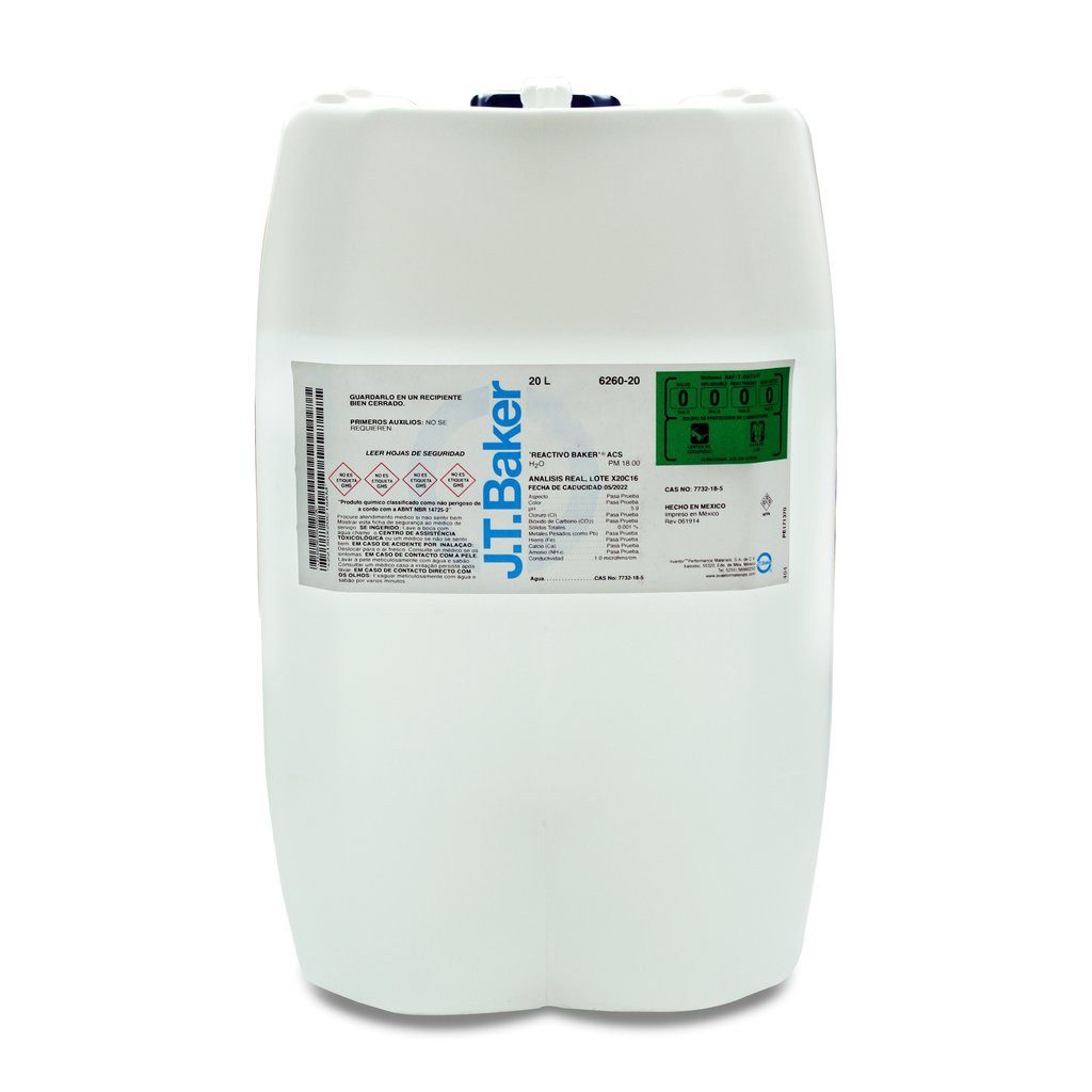 Agua destilada RA. Modelo 4220-20