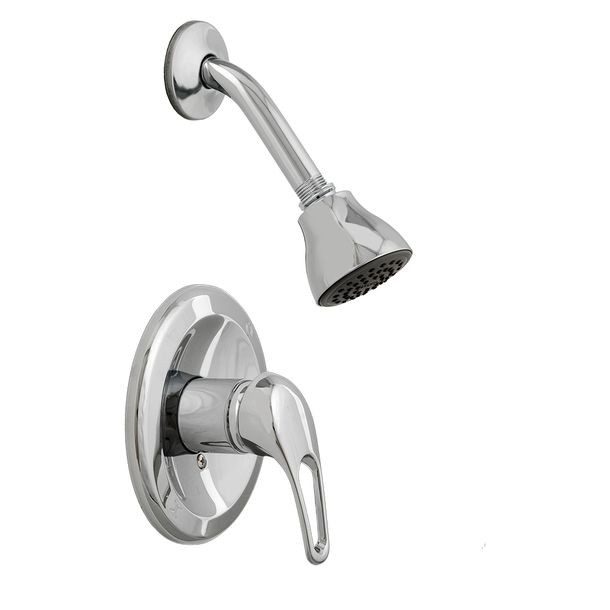 MEZCLADORA MONOMANDO PARA REGADERA DE PALANCA CAMELIA CROMO