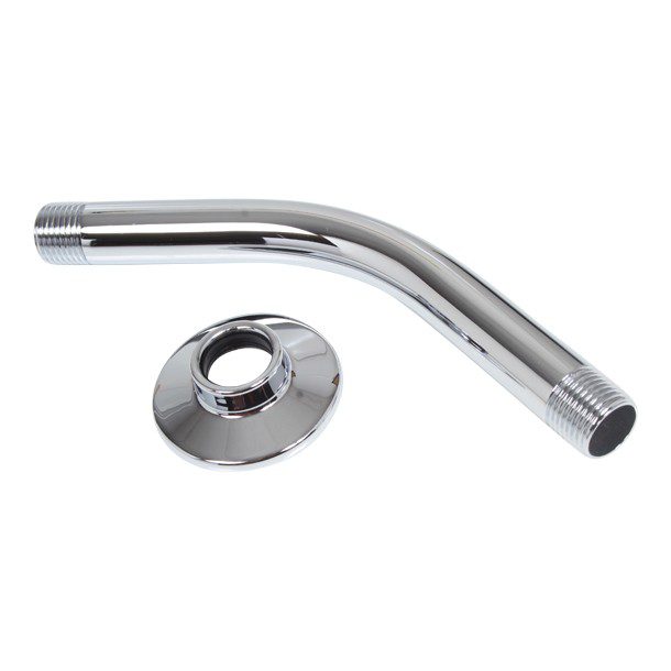 BRAZO Y CHAPETÓN PARA REGADERA CROMO