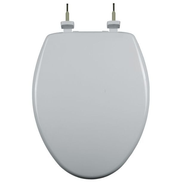 ASIENTO PARA BAÑO ALARGADO PERMAJUSTE PLÁSTICO BLANCO