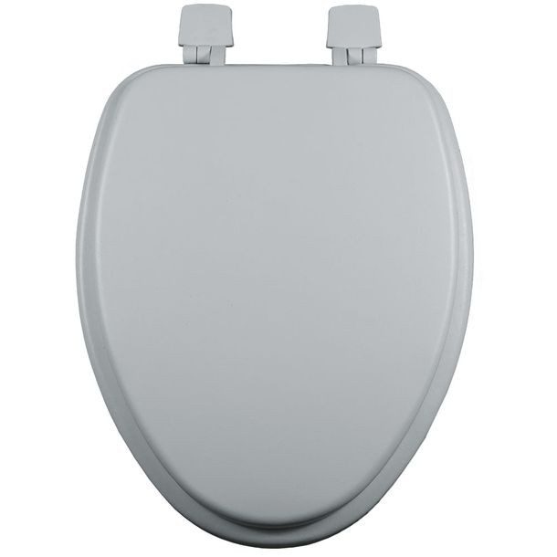 ASIENTO PARA BAÑO ALARGADO ACOLCHADO BLANCO