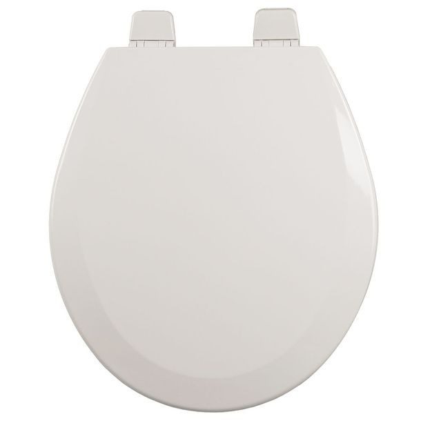 ASIENTO PARA BAÑO REDONDO PERMAJUSTE MADERA HUESO