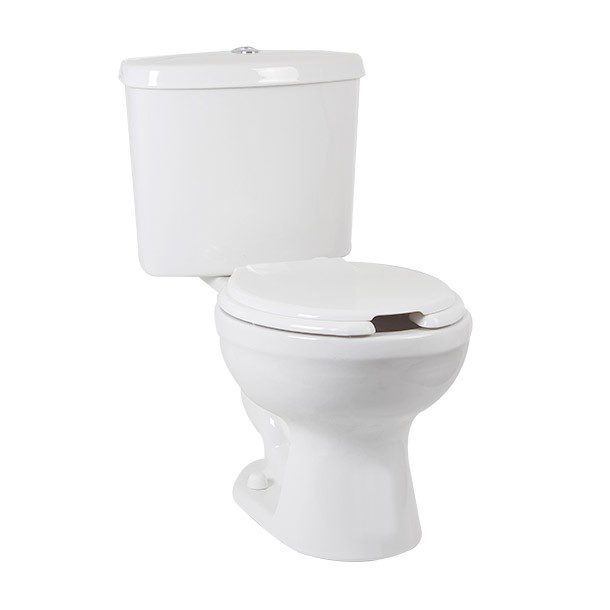 SANITARIO ECO DUAL REDONDO BCO 3 Y 4.8 L